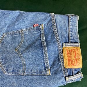 Levi's Classic Straight Blue Jeans